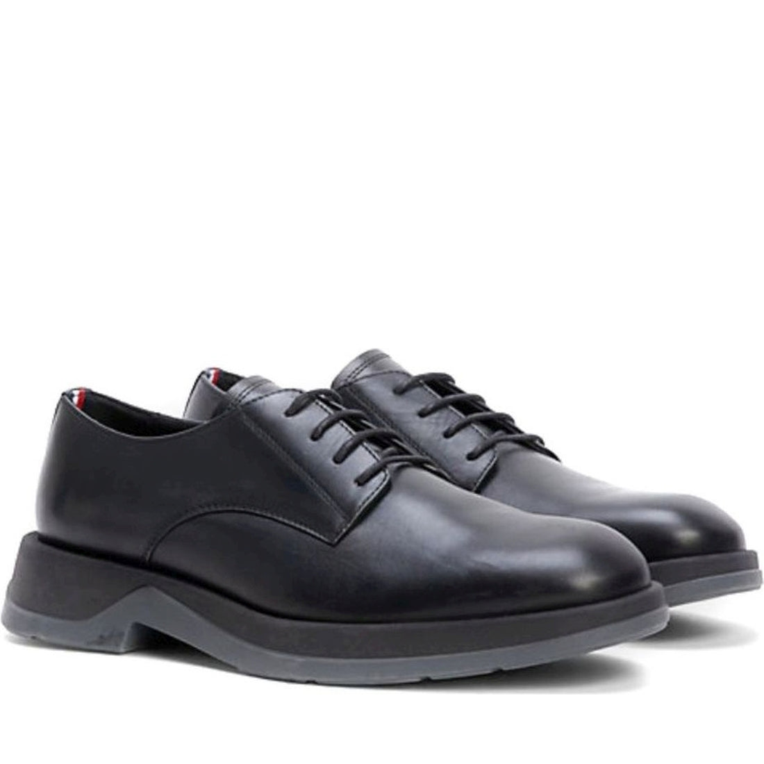 Tommy Hilfiger mens black light shoe | Vilbury London