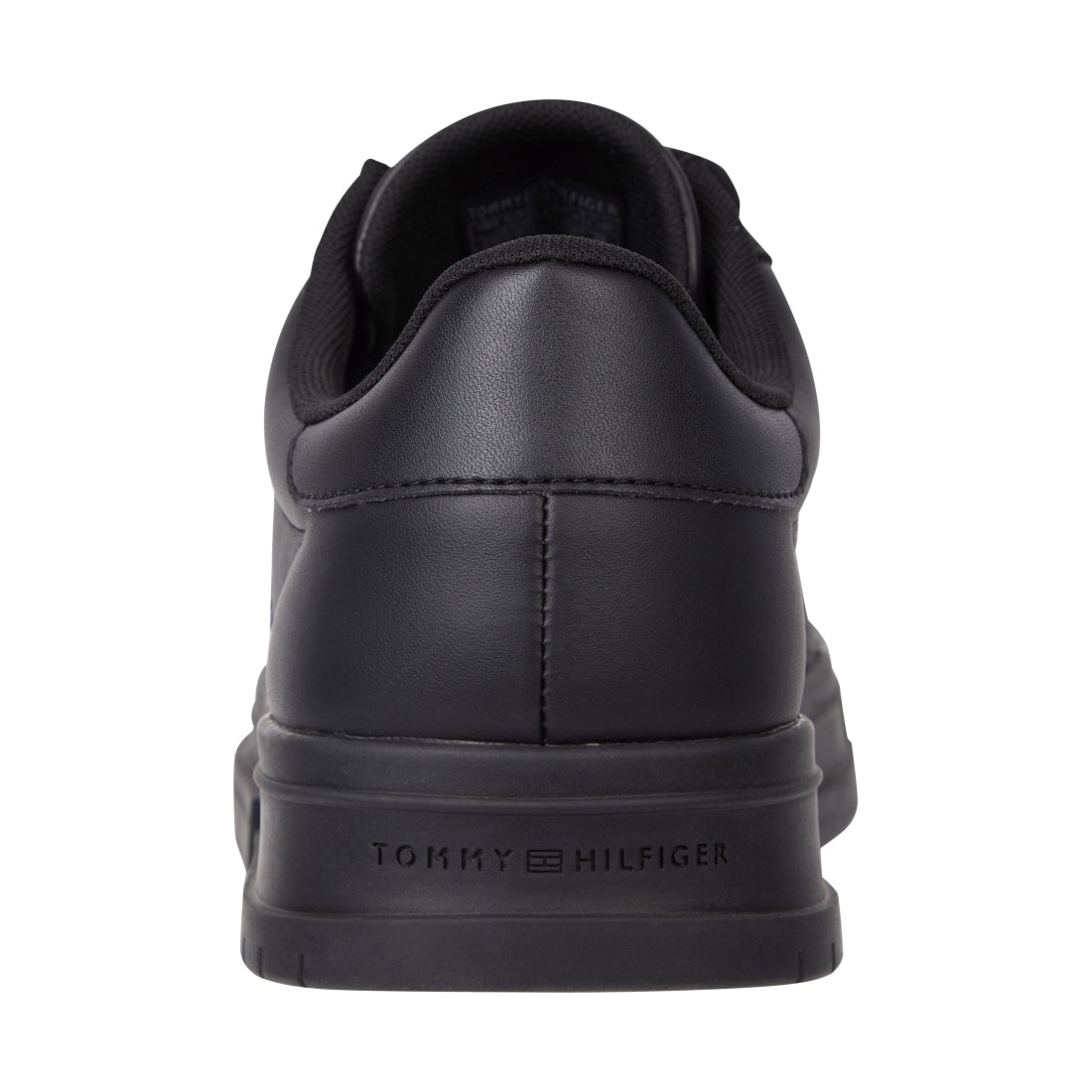 Tommy Hilfiger mens black supercup sport shoe | Vilbury London