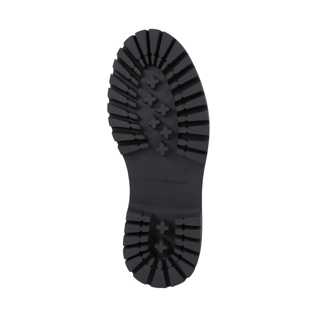 Tommy Hilfiger mens black premium casual chunky boot | Vilbury London