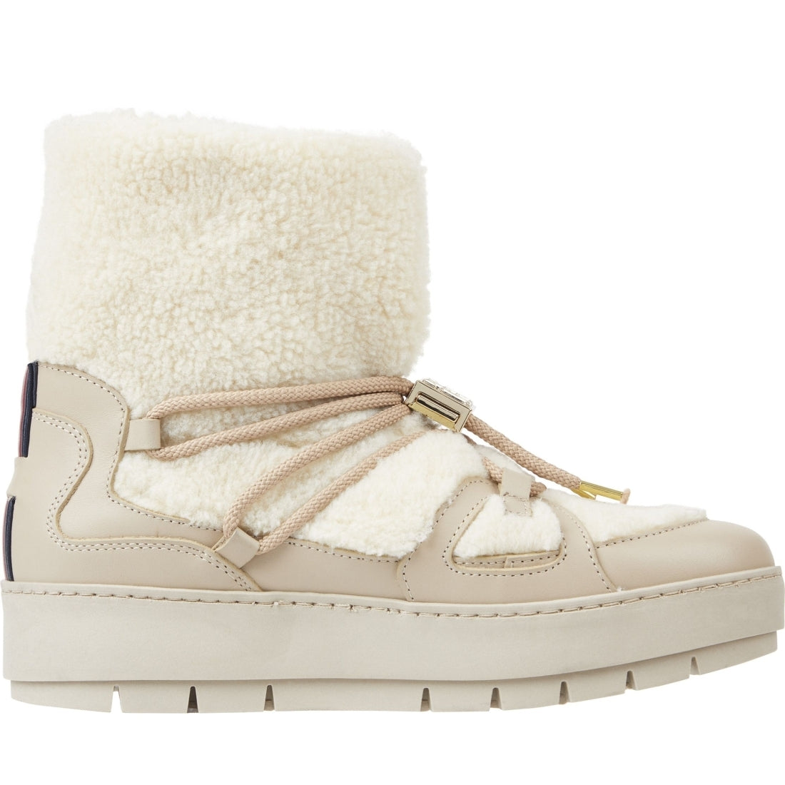 Tommy Hilfiger womens merino teddy snowboot | Vilbury London