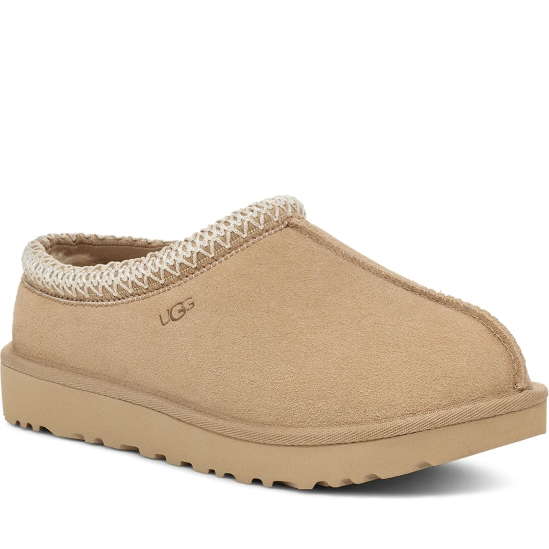 UGG womens mustard seed, white tasman indoor slippers | Vilbury London