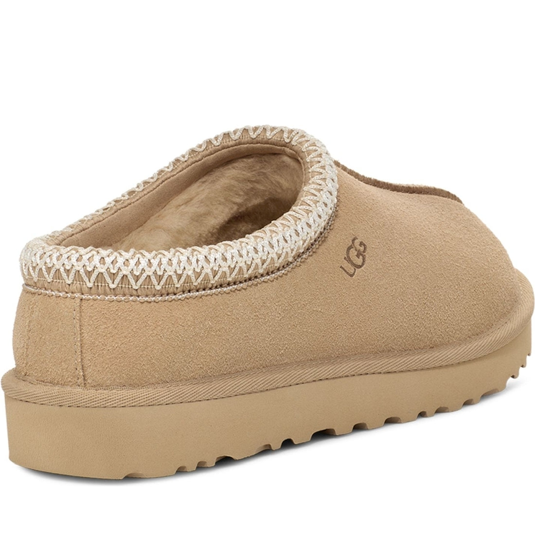 UGG womens mustard seed, white tasman indoor slippers | Vilbury London