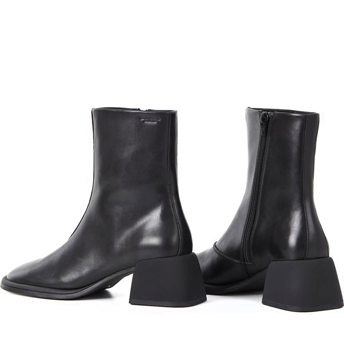 Vagabond womens black ansie booties | Vilbury London