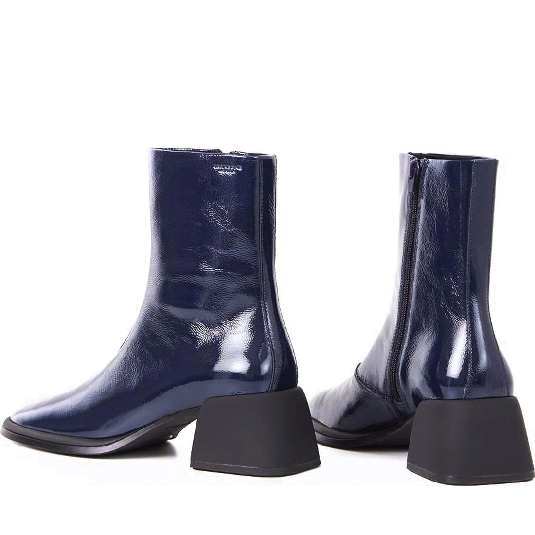 Vagabond womens dk blue ansie booties | Vilbury London