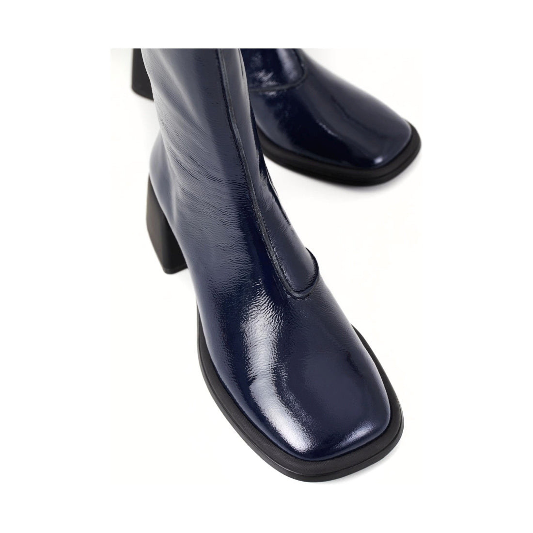 Vagabond womens dk blue ansie booties | Vilbury London