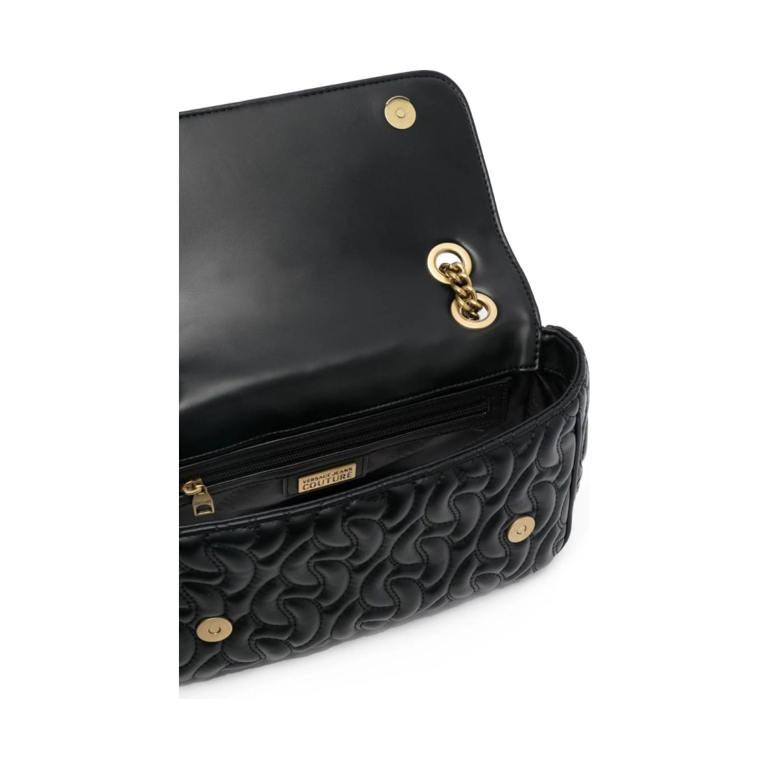 Versace Jeans Couture womens black thelma soft bag | Vilbury London