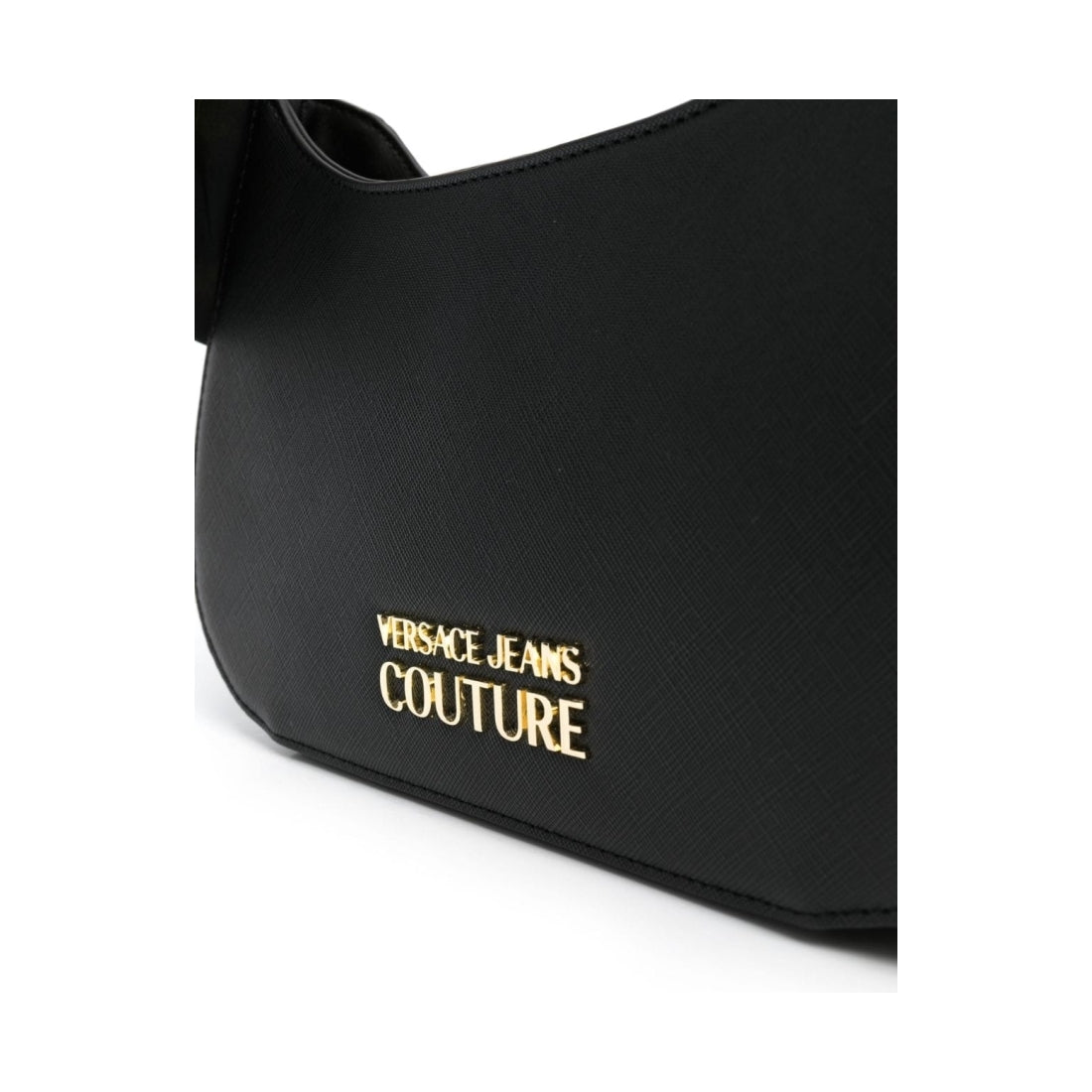 Versace Jeans Couture womens black thelma classic hobo bag | Vilbury London