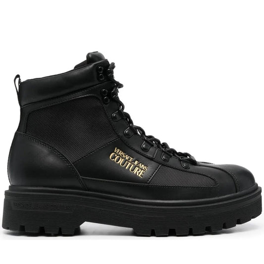 Versace Jeans Couture mens black syrius booties | Vilbury London