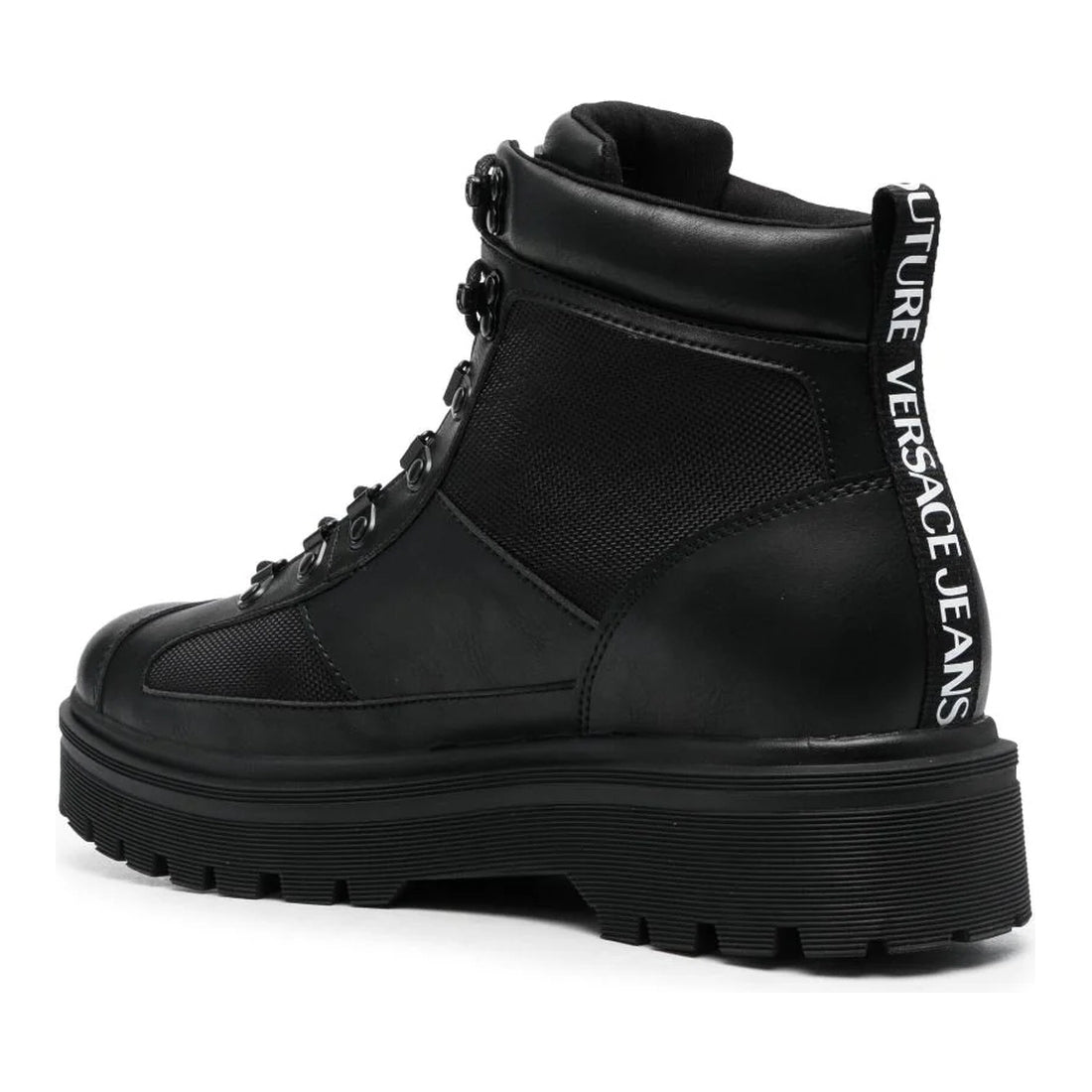 Versace Jeans Couture mens black syrius booties | Vilbury London