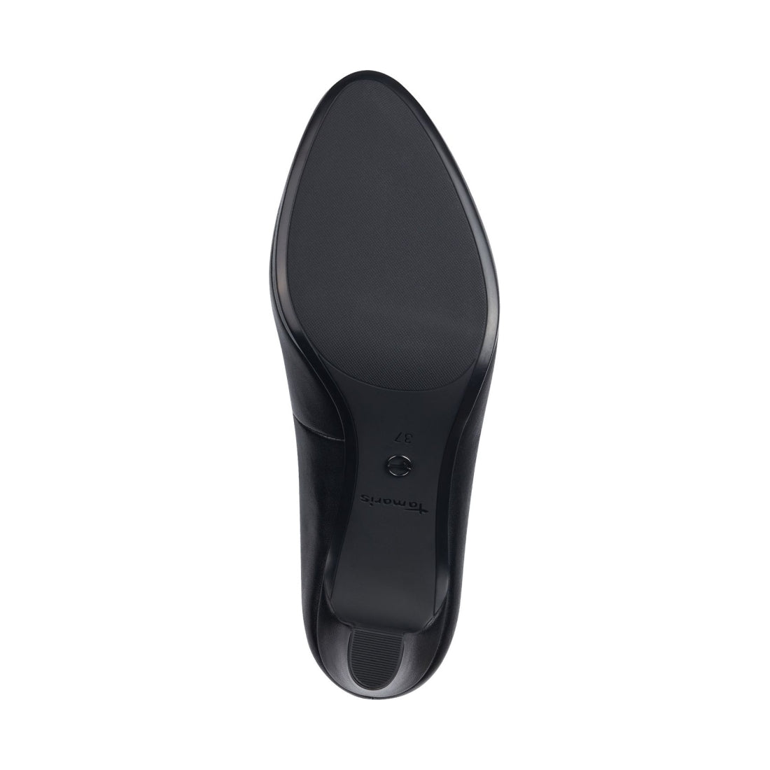 Tamaris womens black elegant closed pumps | Vilbury London