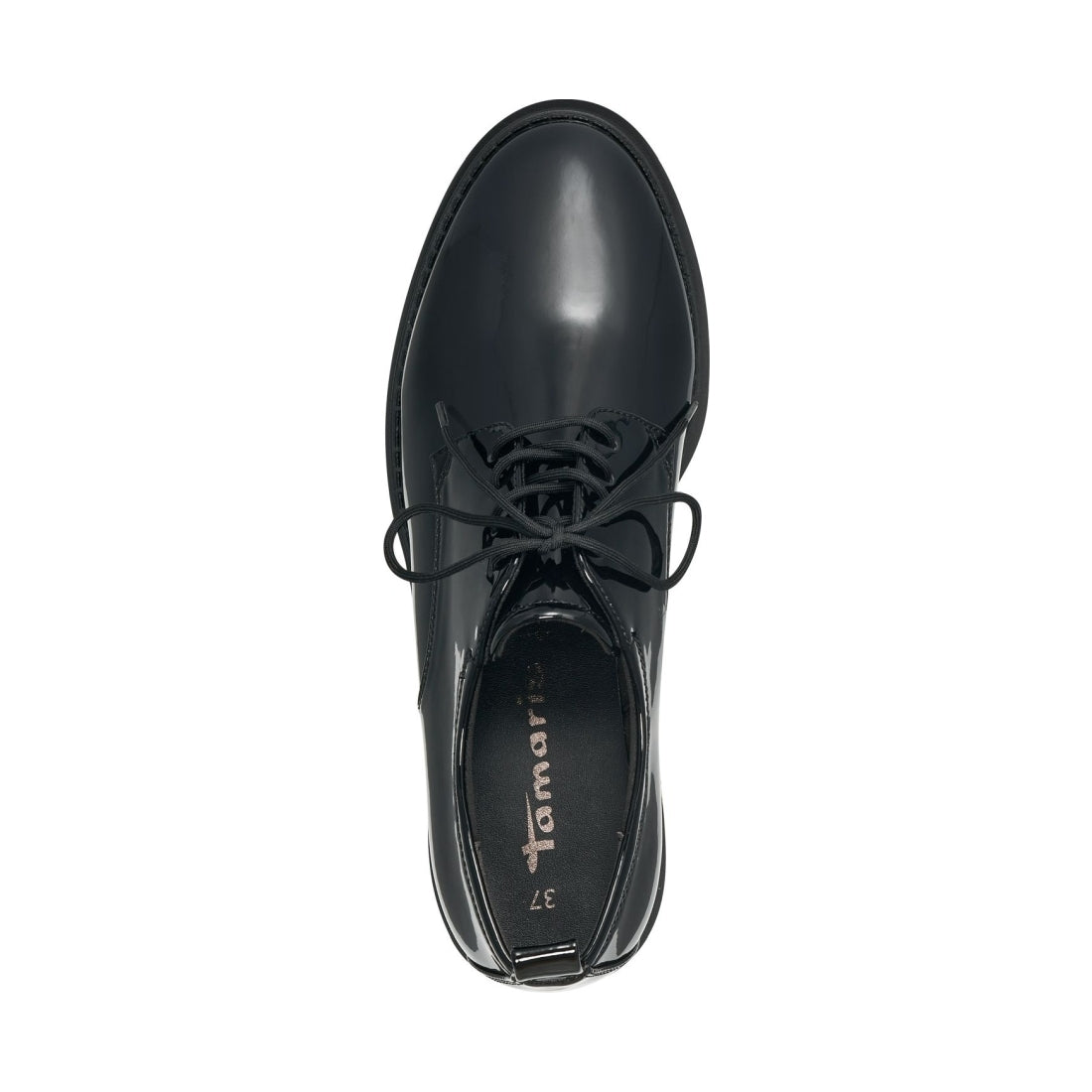 Tamaris womens black casual closed formal | Vilbury London