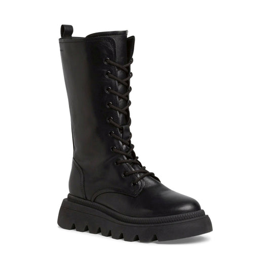 Tamaris womens black casual closed boots | Vilbury London