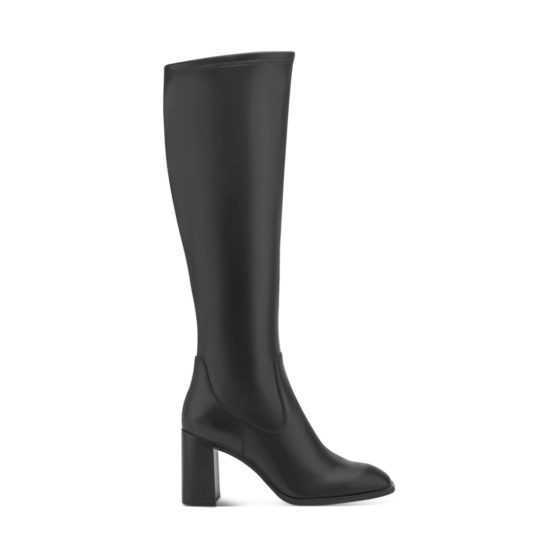 Tamaris womens black elegant closed boots | Vilbury London