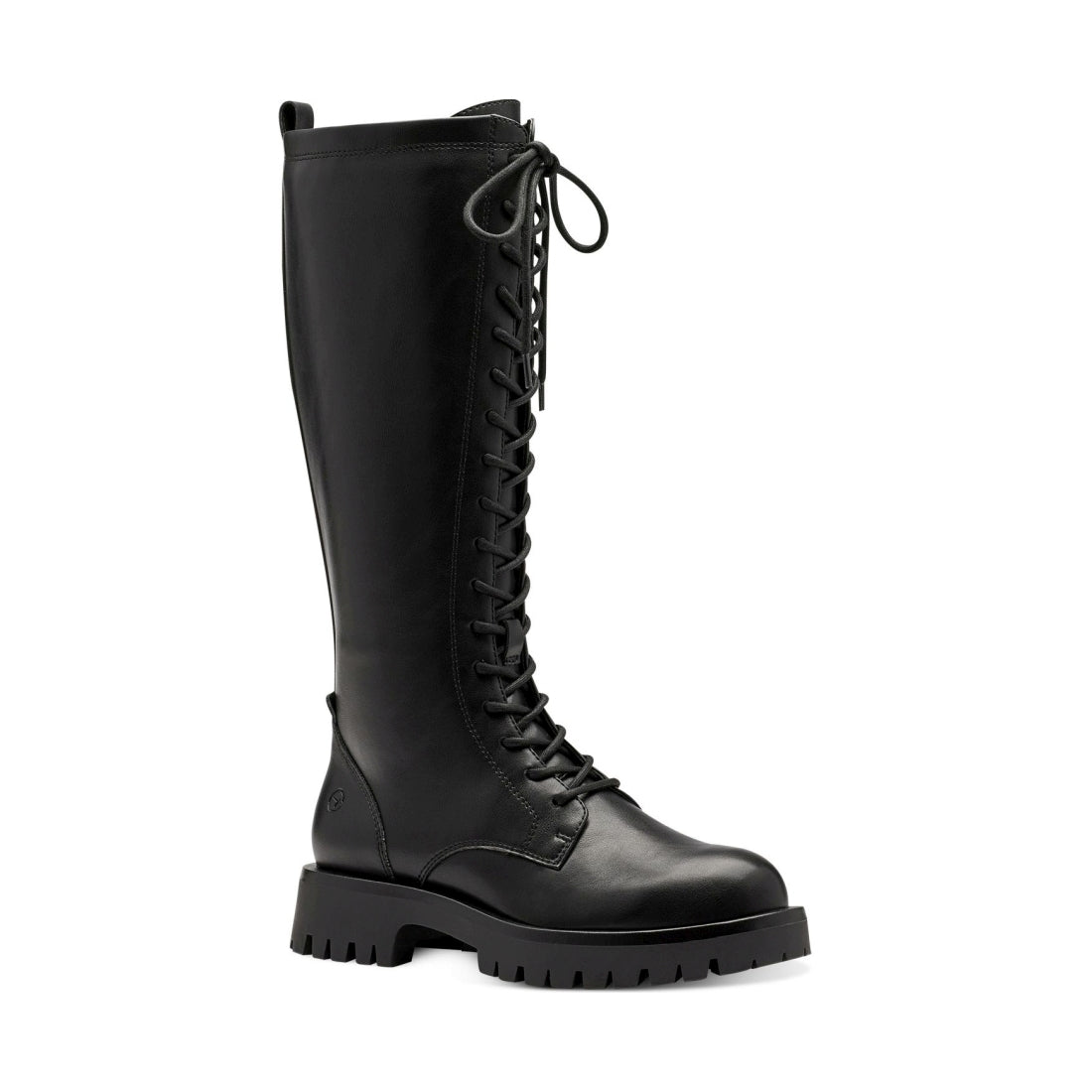 Tamaris womens black casual closed boots | Vilbury London