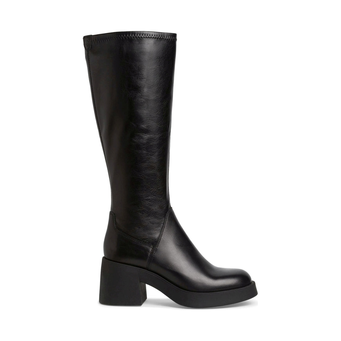 Tamaris womens black casual closed boots | Vilbury London