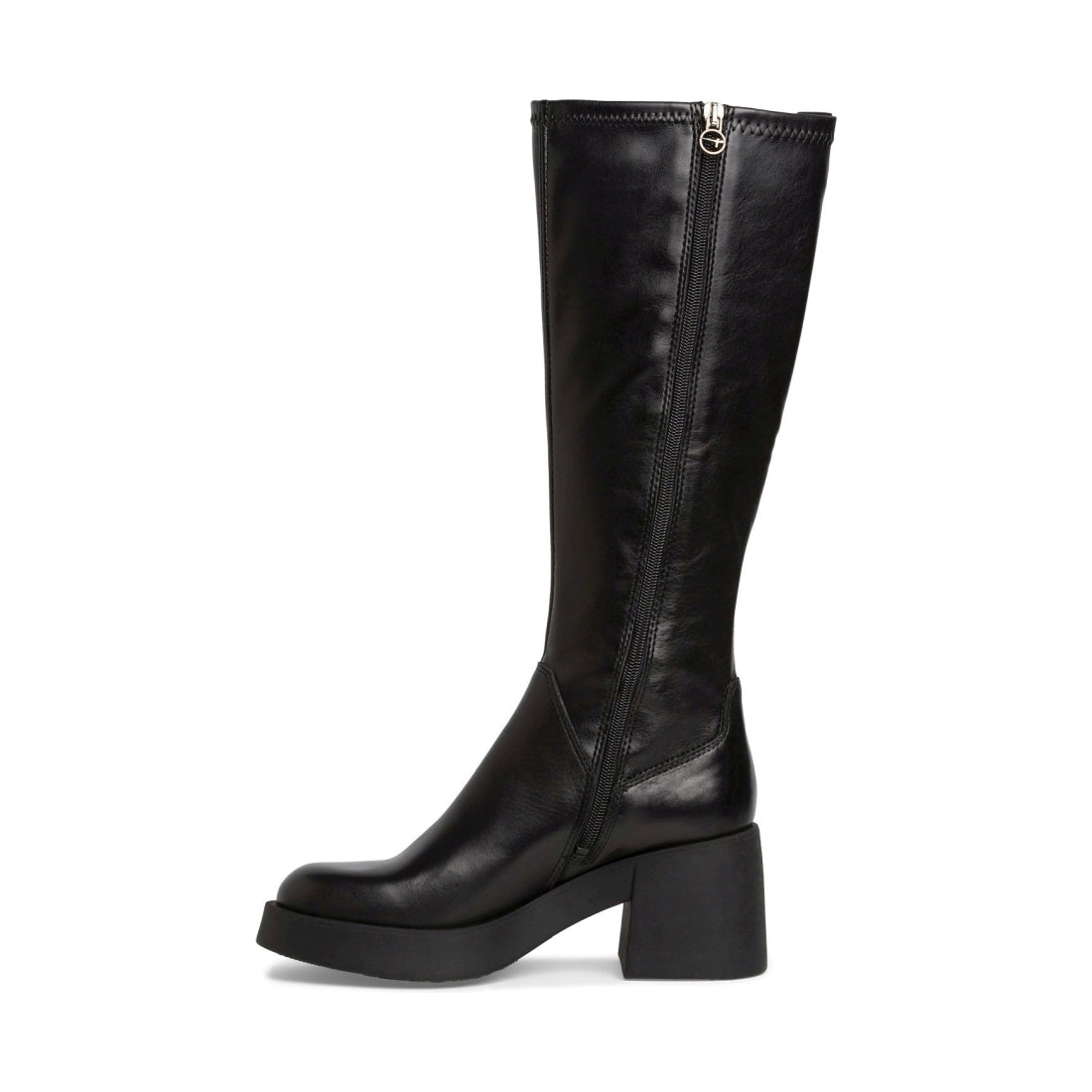 Tamaris womens black casual closed boots | Vilbury London