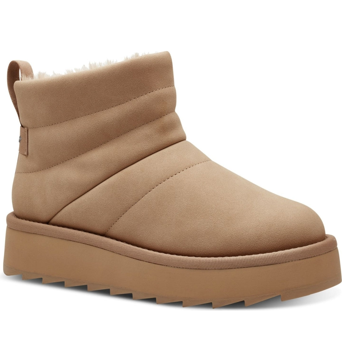 Tamaris womens sand casual closed booties | Vilbury London