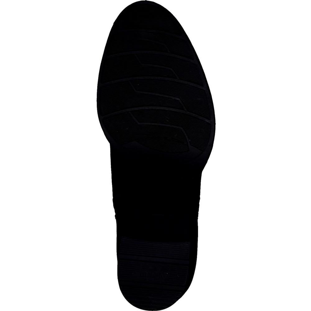 Tamaris Female Black Booties Middle Heels Black 25077 001 | Vilbury London