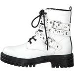 S.Oliver Female White Booties Low Heels White 25236 100 | Vilbury London