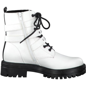 S.Oliver Female White Booties Low Heels White 25236 100 | Vilbury London