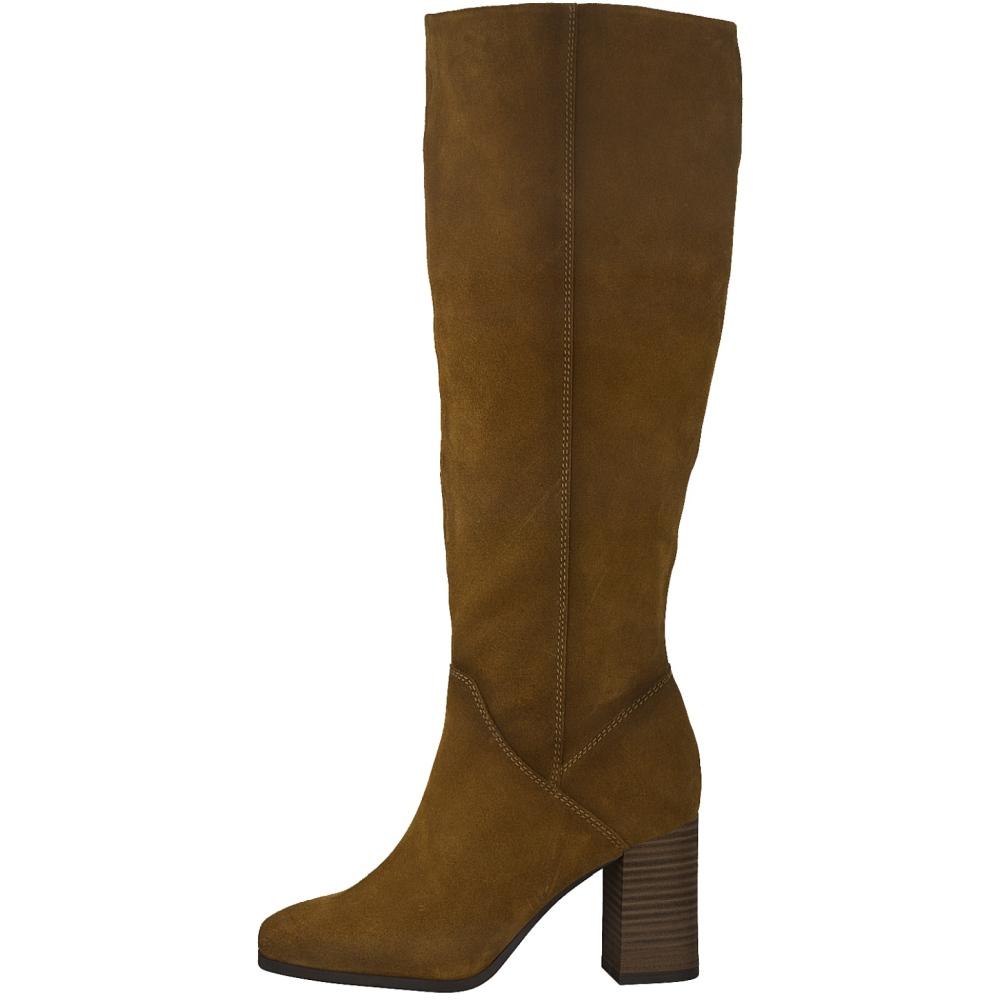 Tamaris Female Brown Boots Middle Heels Muscat 25513 311 | Vilbury London