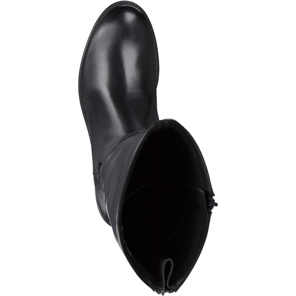 Tamaris Female Black Boots Low Heels Black 25540 001 | Vilbury London