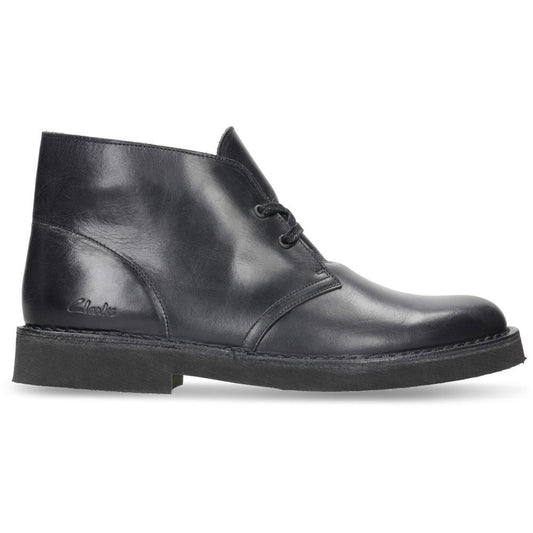 Clarks Male Black Desert Boot 2 26155496 | Vilbury London