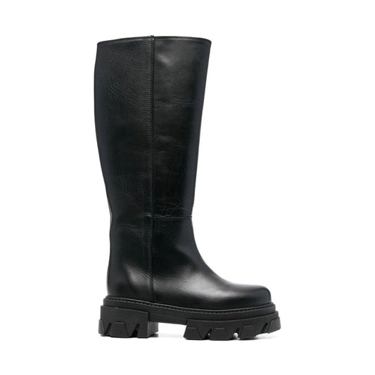 ALOHAS womens Black katiuska boots | Vilbury London