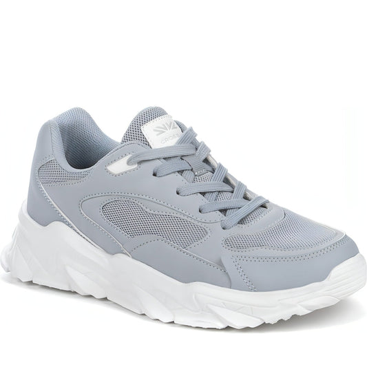 CROSBY womens blue casual closed sport shoe | Vilbury London