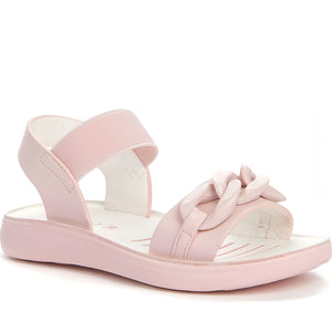 BETSY girls pink casual open sandals | Vilbury London