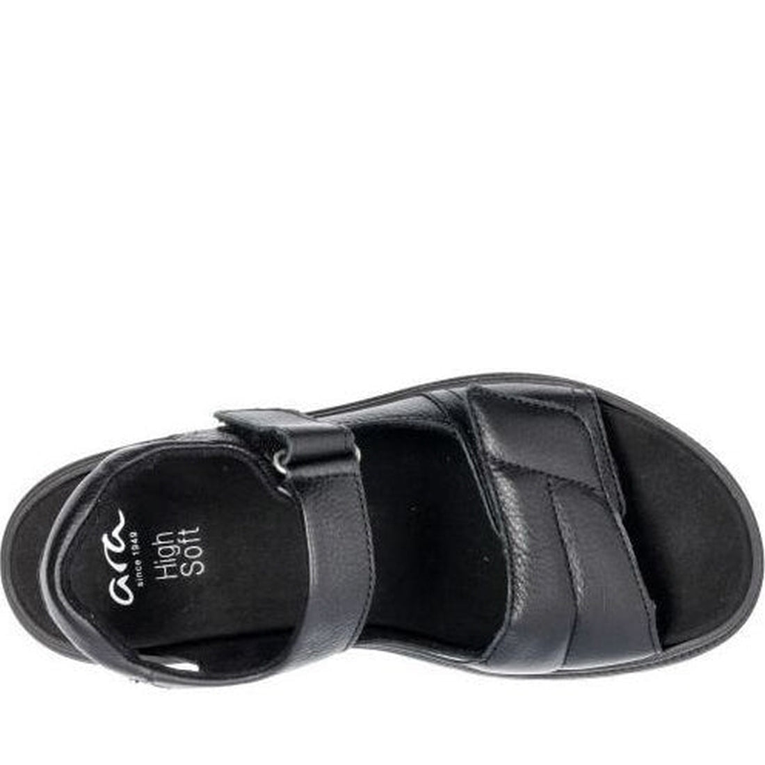 ARA womens black dover sandals | Vilbury London