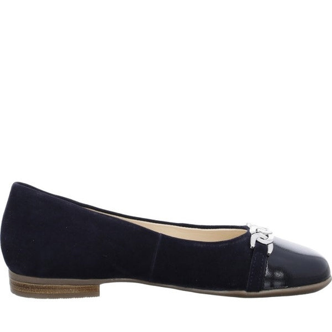 Ara Womens Basic Blue sardinia shoes | Vilbury London