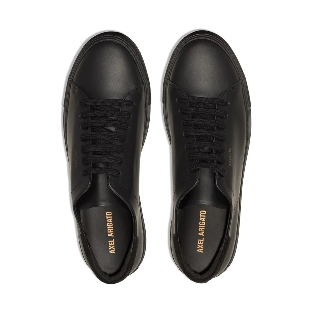 AXEL ARIGATO mens black clean 90 sneakers | Vilbury London