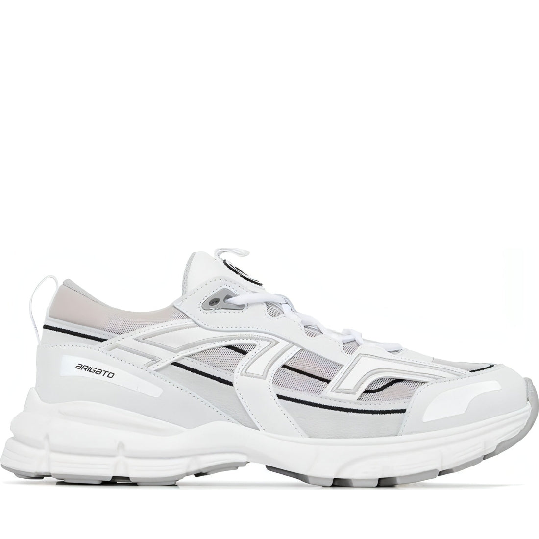 AXEL ARIGATO mens white marathon r-trail shoe | Vilbury London