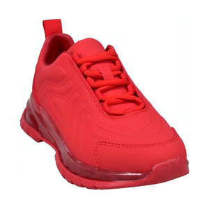 BAGATT womens red athena sport shoe | Vilbury London