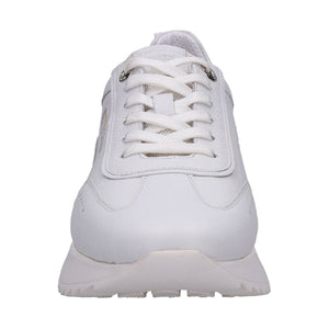BAGATT womens white sophie sport shoe | Vilbury London