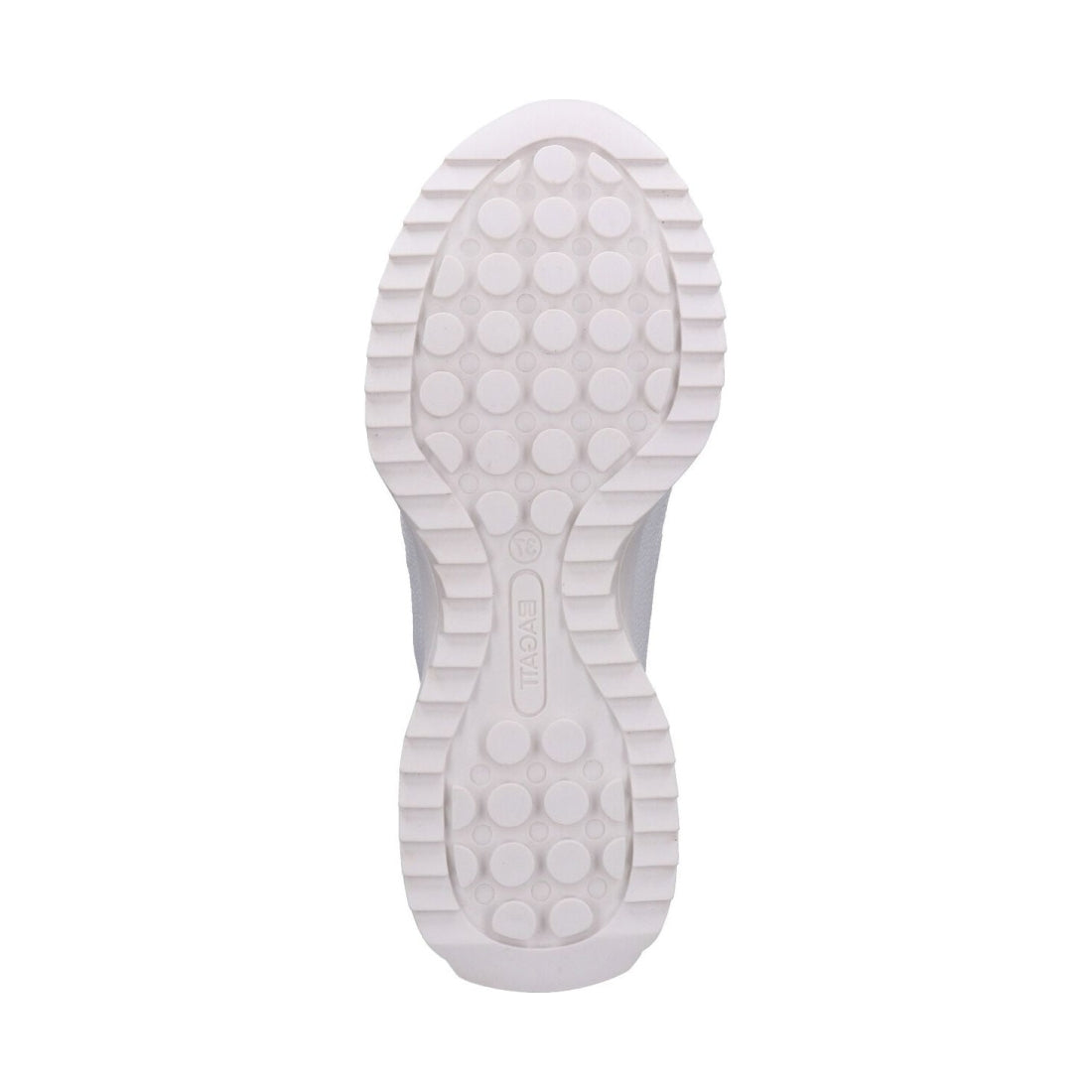 BAGATT womens white sophie sport shoe | Vilbury London