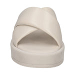 BAGATT womens white hanoi slippers | Vilbury London