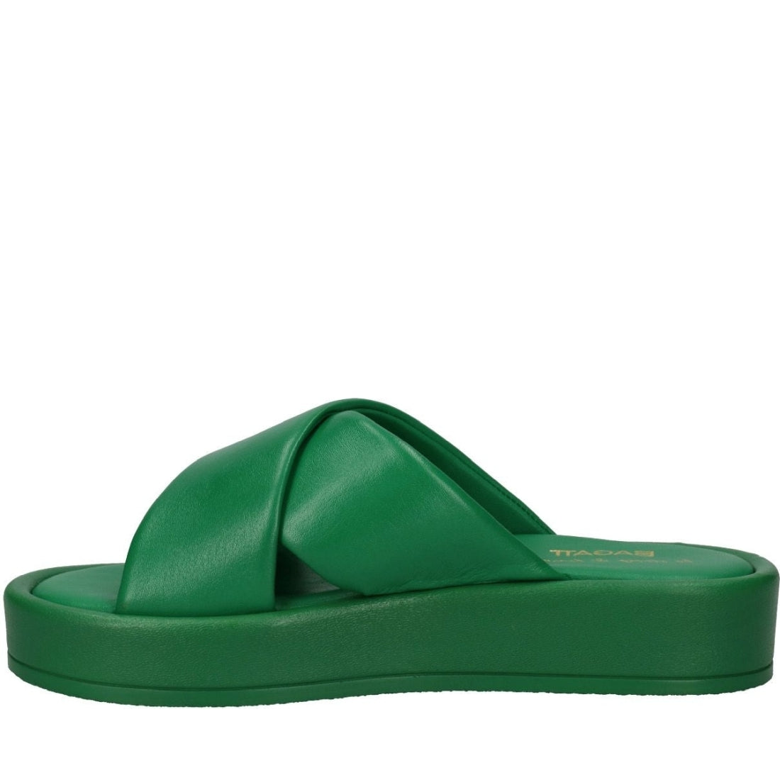 BAGATT womens green hanoi slippers | Vilbury London