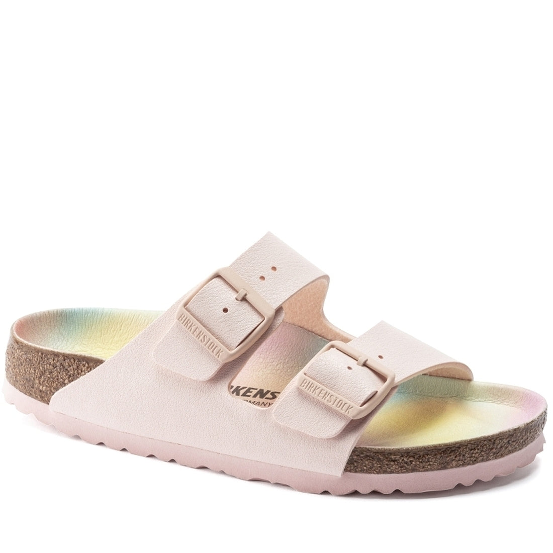 Birkenstock Womens Pink arizona bs slippers | Vilbury London