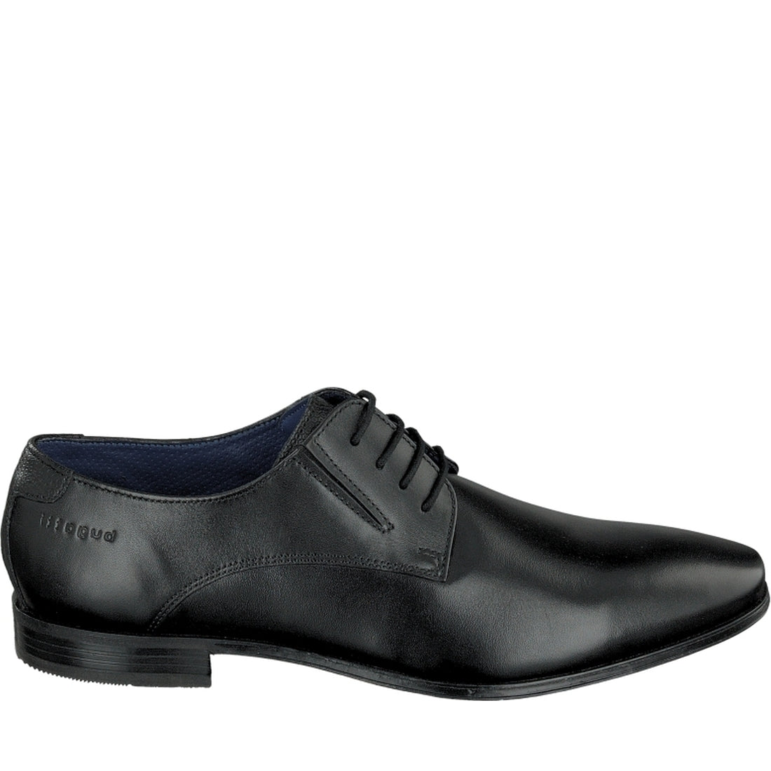 Bugatti Mens Black morino shoes | Vilbury London