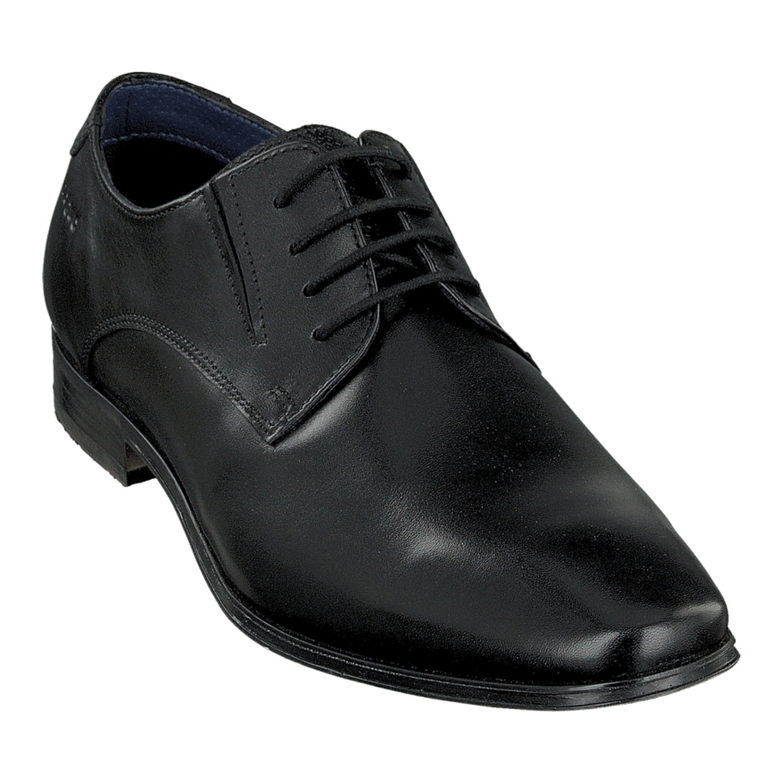 Bugatti Mens Black morino shoes | Vilbury London