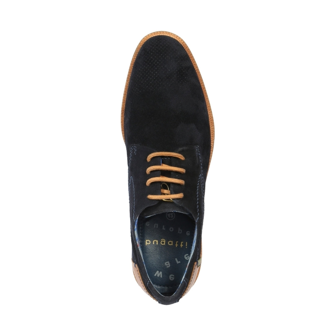 Bugatti Mens Dark Blue melchiore shoes | Vilbury London