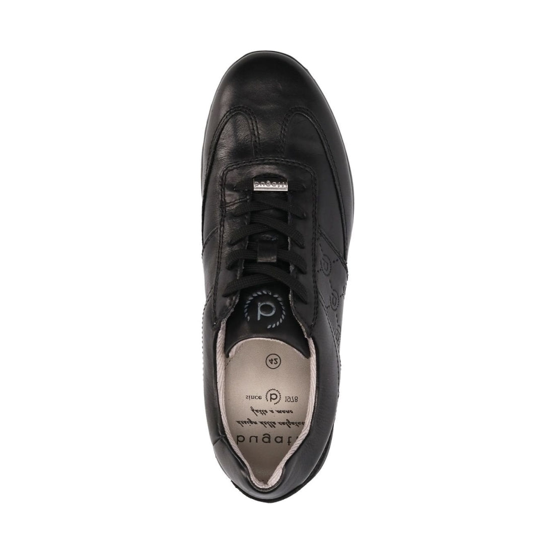 Bugatti mens Black thorello sport shoe | Vilbury London