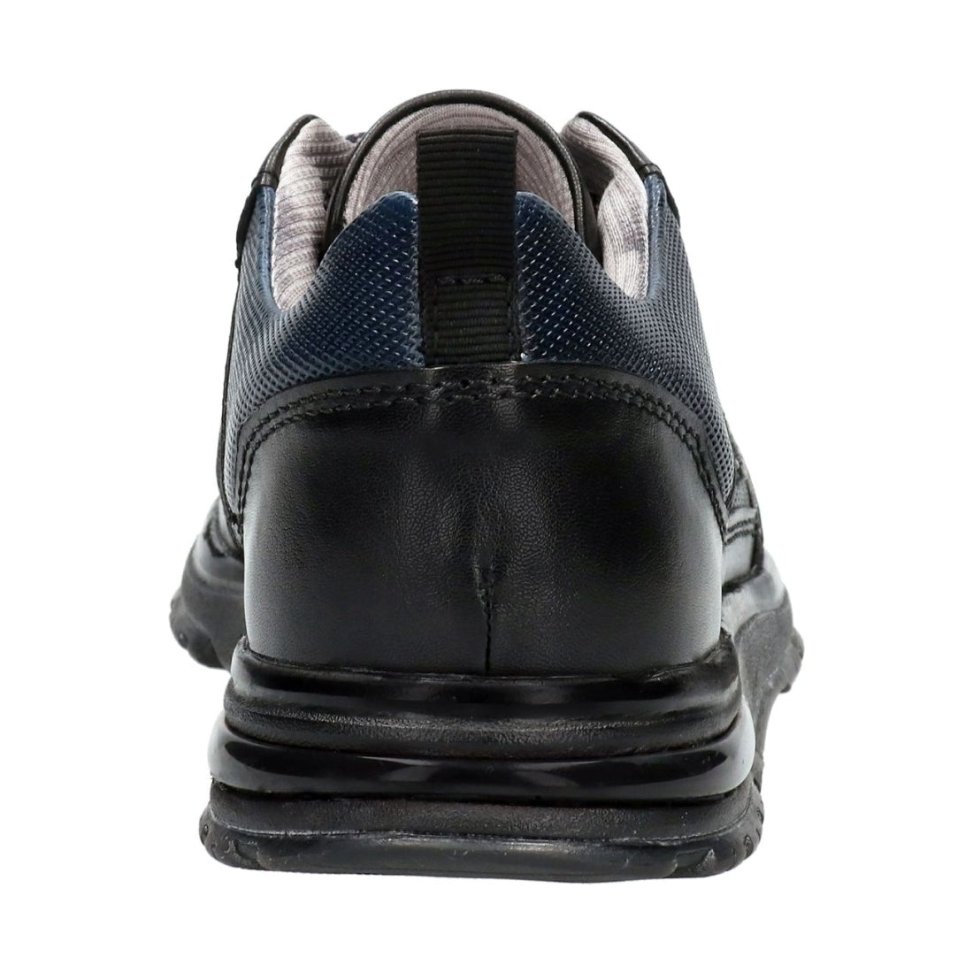 Bugatti mens Black Dark Blue cunio sport shoe | Vilbury London