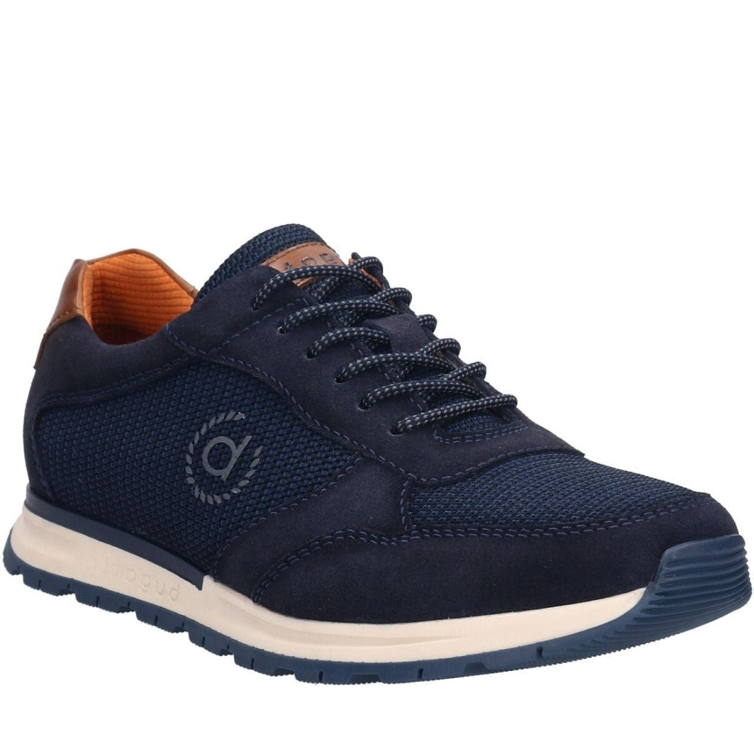 Bugatti mens dark blue, dark blue stranger sport shoe | Vilbury London