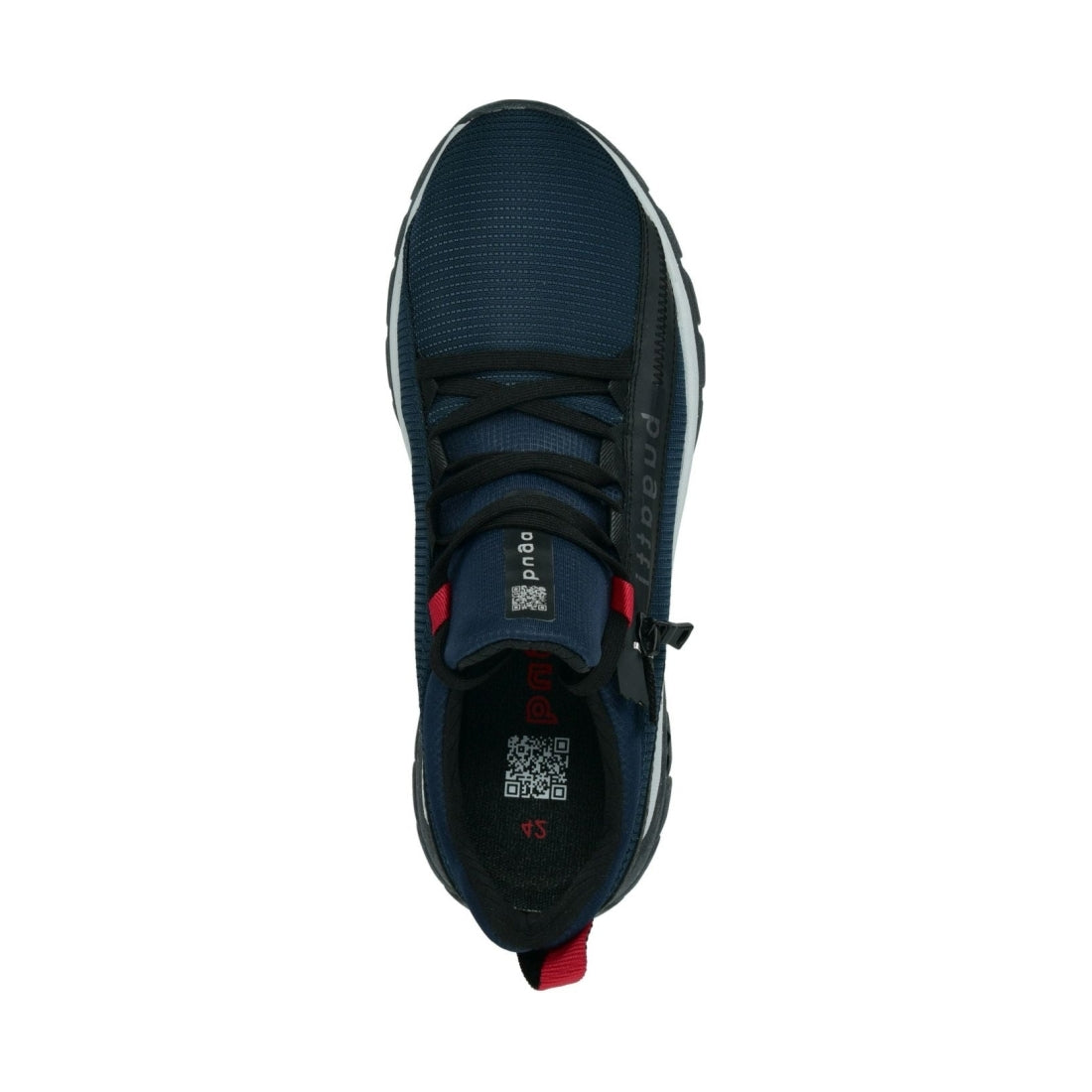 Bugatti mens dark blue lightning sport shoe | Vilbury London