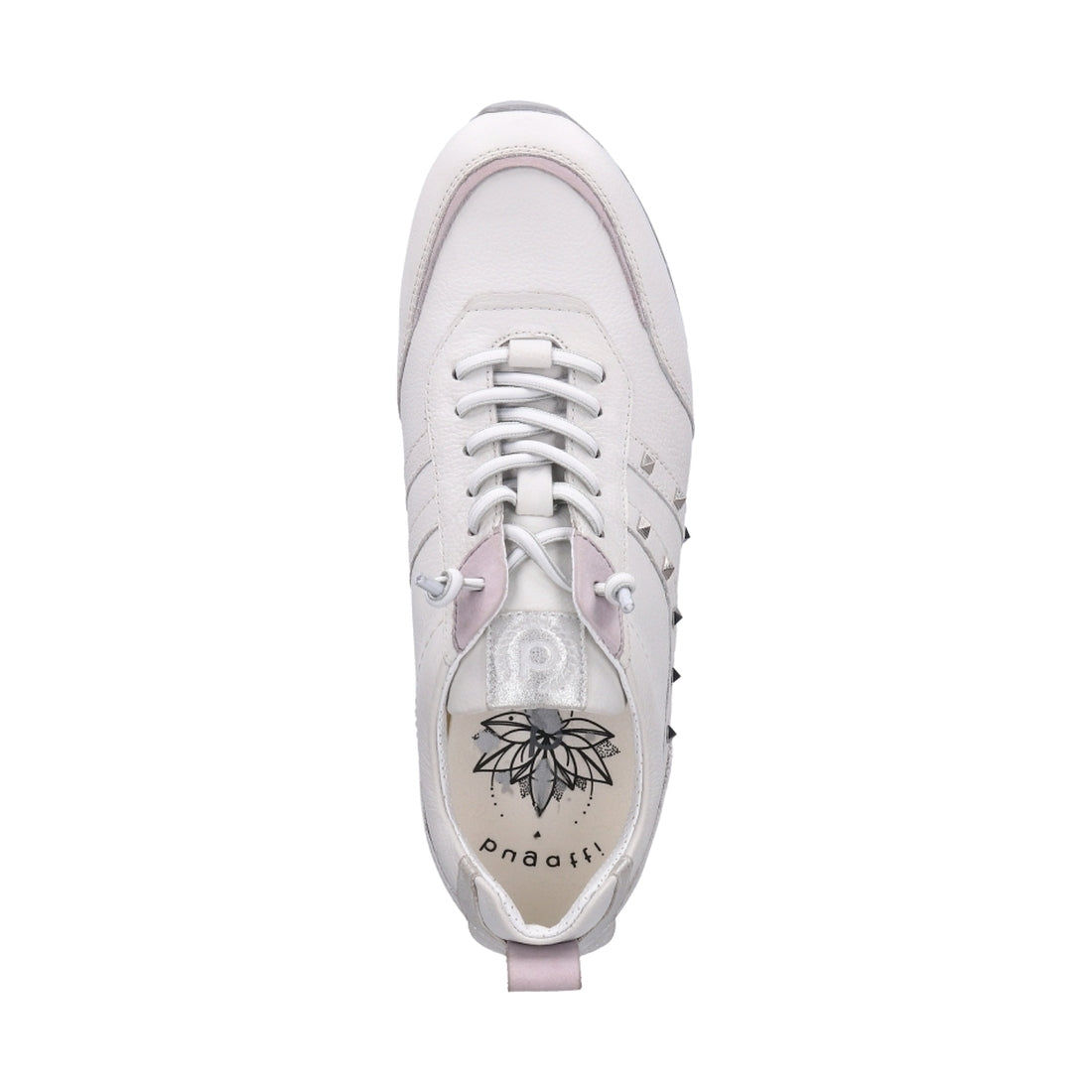 Bugatti Womens White Silver venice shoes | Vilbury London