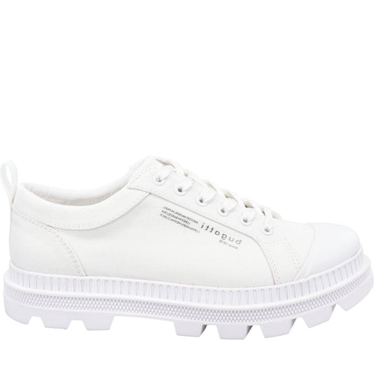 Bugatti Womens White daiquiri shoes | Vilbury London