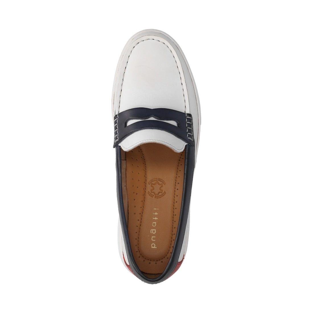 Bugatti Womens White Multicolour jola shoes | Vilbury London